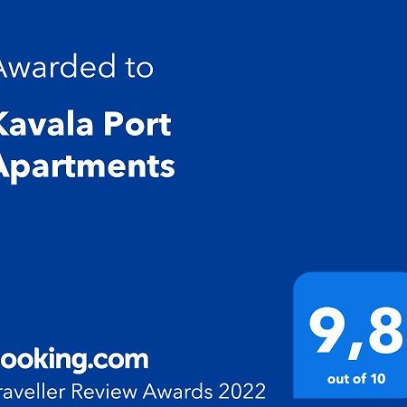 Kavala Port Apartments Esterno foto